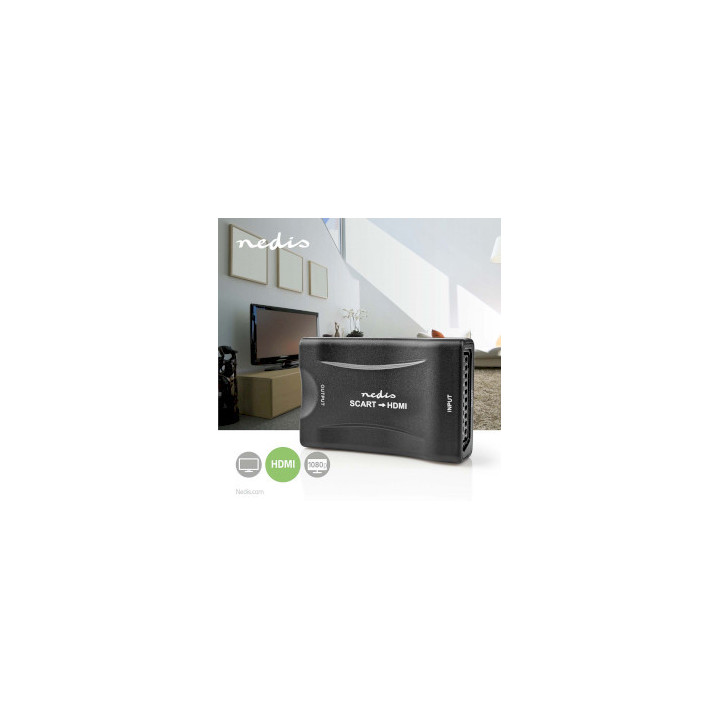 Convertisseur Peritel vers HDMI - VCON3463BK | Nedis 