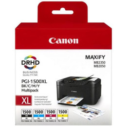 Pack 4 Cartouches BK,C,M,Y PGI-1500XL - 9182B010 | Canon 