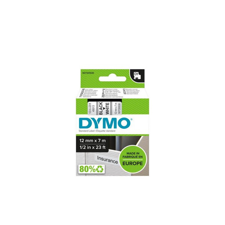D1 - TAPE DYMO 12MMX7M - S0720530 | Dymo 