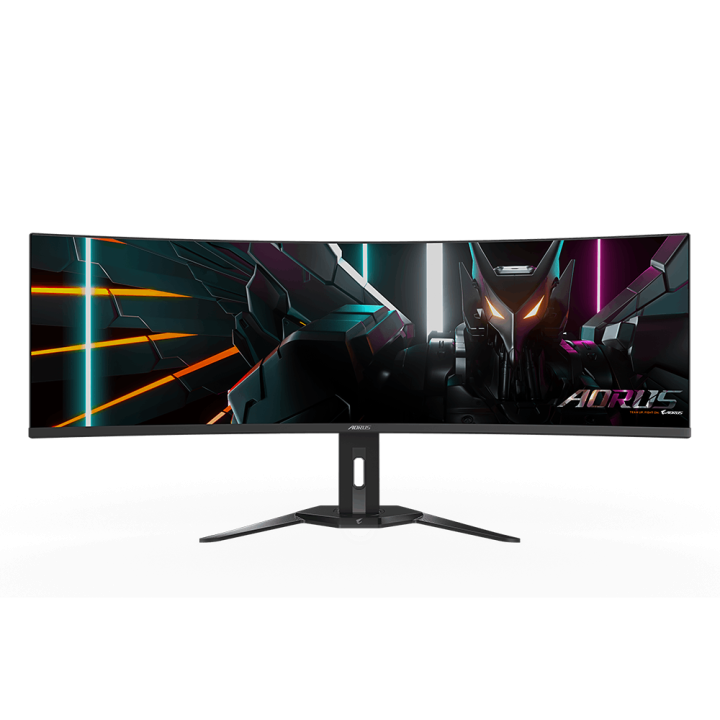 AORUS 49" CURVE OLED DQHD - 144Hz - 0.03ms - HDR - KVM - AORUSCO49DQ | Gigabyte 