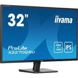 X3270QSU-B1 31.5" QHD - 100Hz - IPS - 3ms - Hub USB - X3270QSUB1 | Iiyama 