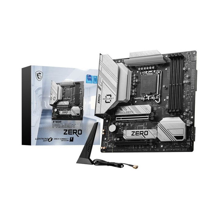 B760M PROJECT ZERO - B760 - LGA1700 - DDR5 - mATX - B760MPROJECTZERO | MSI 