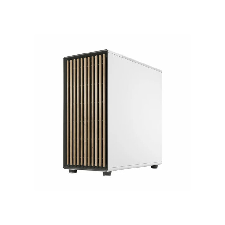 North XL Chalk White TG Clear - MT - Ss Alim - E-ATX - FDCNOR1X04 | Fractal Design 