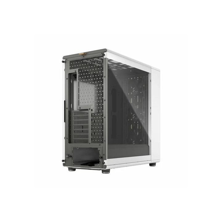 North XL Chalk White TG Clear - MT - Ss Alim - E-ATX - FDCNOR1X04 | Fractal Design 