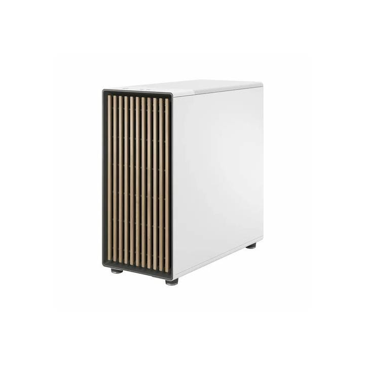 North XL Chalk White TG Clear - MT - Ss Alim - E-ATX - FDCNOR1X04 | Fractal Design 