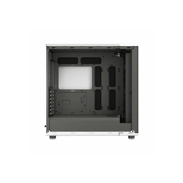 North XL Chalk White TG Clear - MT - Ss Alim - E-ATX - FDCNOR1X04 | Fractal Design 
