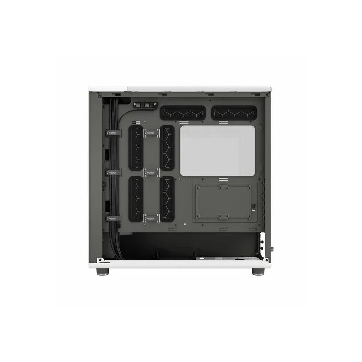North XL Chalk White TG Clear - MT - Ss Alim - E-ATX - FDCNOR1X04 | Fractal Design 