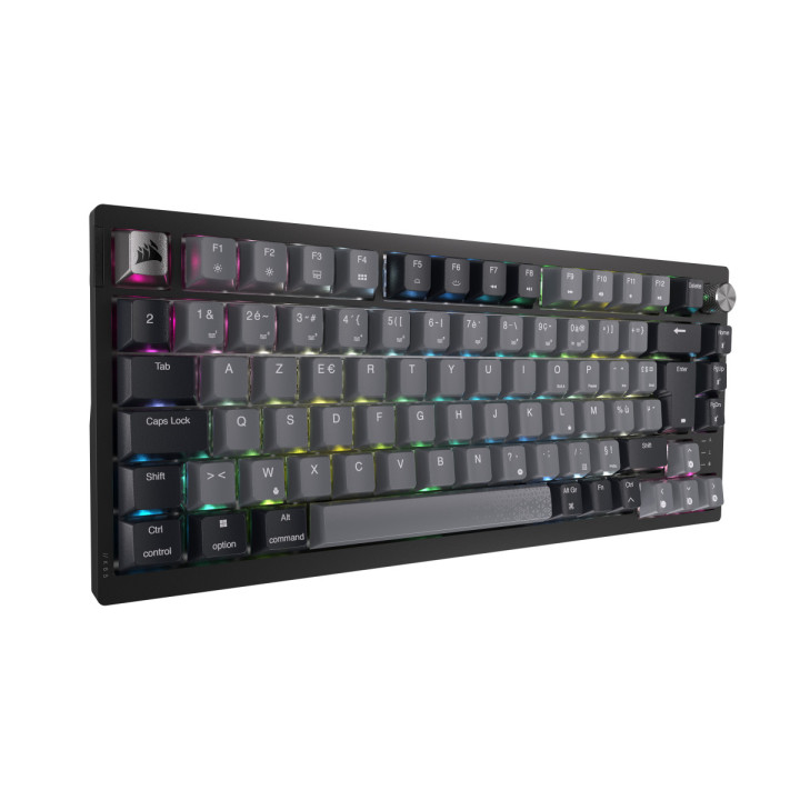K65 PLUS WIRELESS 75% RGB Mecanique - CH91D401LFR | Corsair 