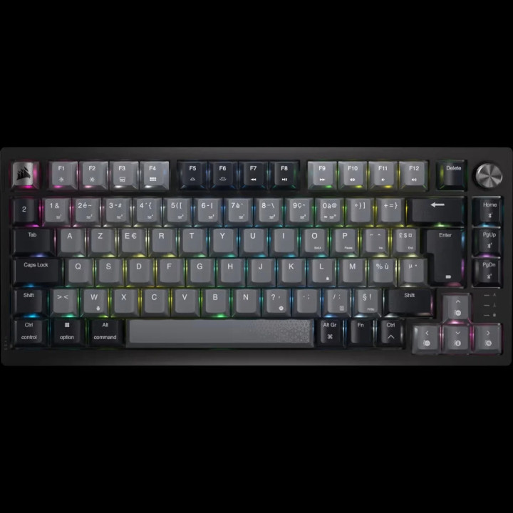 K65 PLUS WIRELESS 75% RGB Mecanique - CH91D401LFR | Corsair 