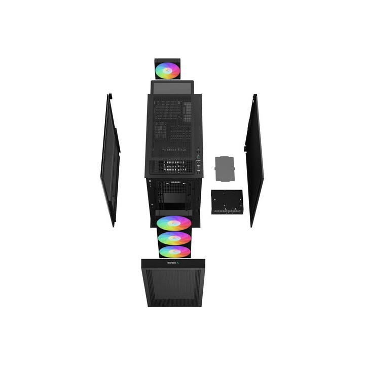 CH560 Digital Noir - MT - ATX - RCH560BKAPE4DG1 | Deepcool 