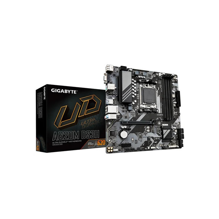 A620M DS3H - A620 - AM5 - DDR5 - mATX - A620MDS3H | Gigabyte 
