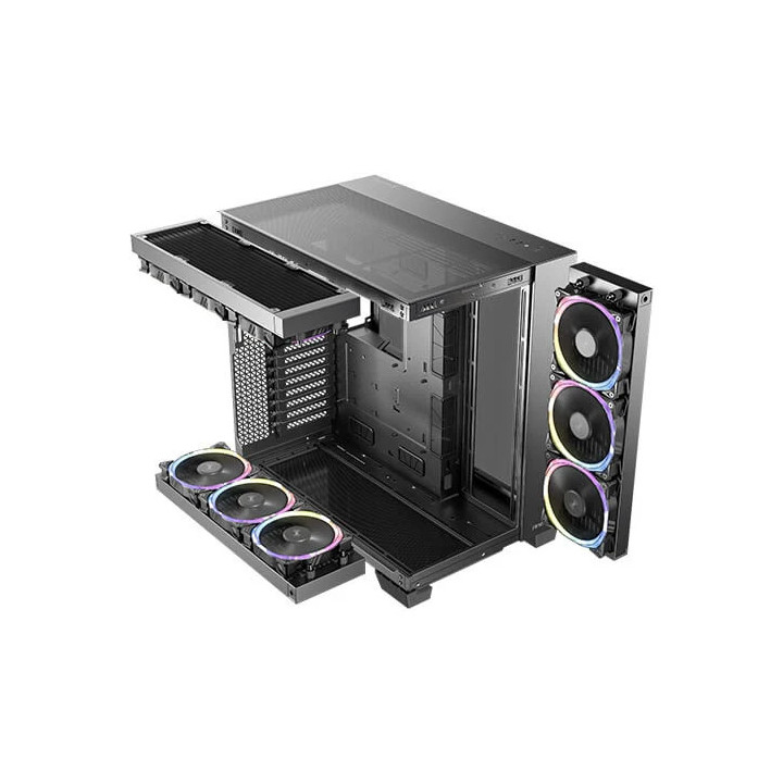 C8 Black - MT - Sans Alim - ATX - 0761345100199 | Antec 