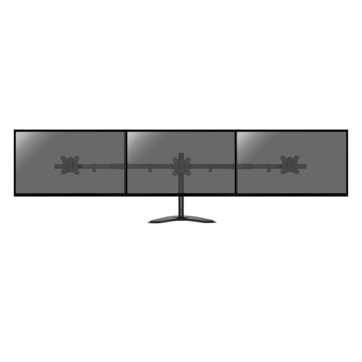 Support 3 écrans 17" - 32" horizontal - 0151153 | Kimex International 