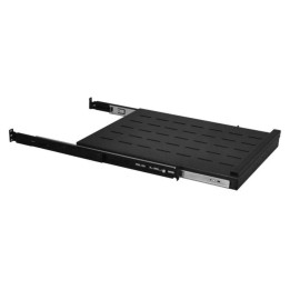 Etagère coulissante 19" 1U - Rack & Baie - 1100190 | Kimex International 