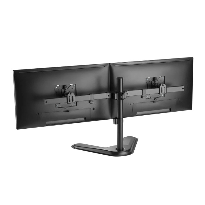 Support 2 écrans 17" - 32" horizontal - 0151151 | Kimex International 
