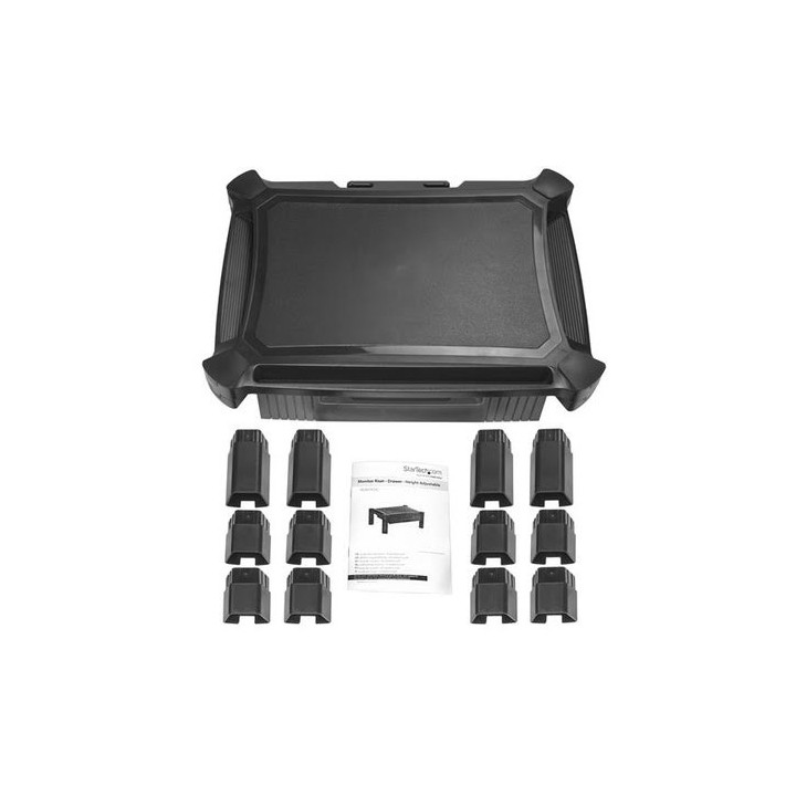Computer Monitor Riser Stand with Drawer - MONSTADJD | StarTech 