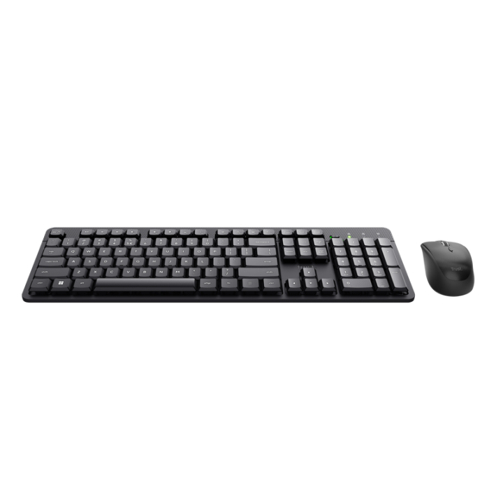 Pack Ody 2 - Clavier - Souris - Sans fil - Noir - 25023 | Trust 
