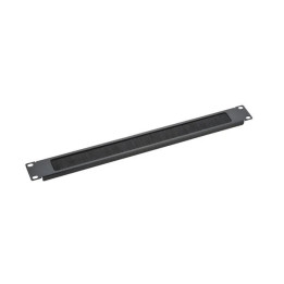 Bandeau gestion de câbles en brosse pour rack 19" - 1100187 | Kimex International 
