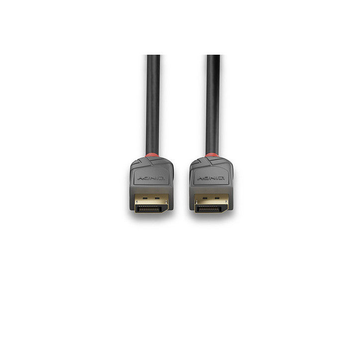 Cable Display Port Anthra Line - 1.2 - 3M - Male-Male - 36483 | Lindy 