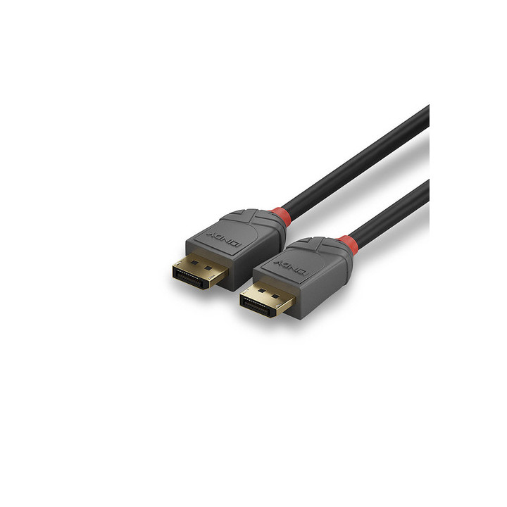 Cable Display Port Anthra Line - 1.2 - 3M - Male-Male - 36483 | Lindy 