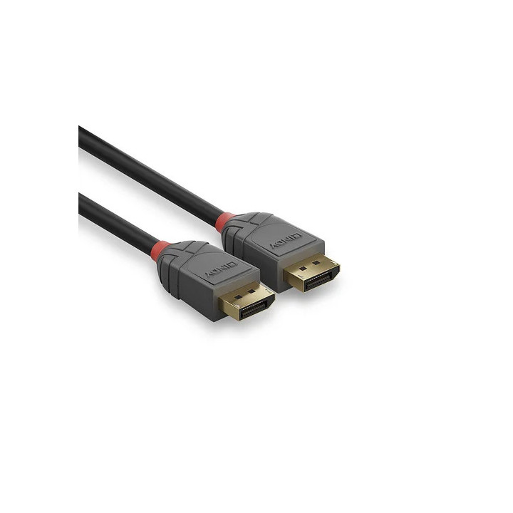 Cable Display Port Anthra Line - 1.2 - 3M - Male-Male - 36483 | Lindy 