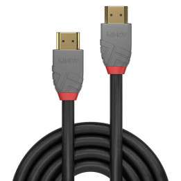 Cable HDMI Anthra Line - Ethernet - 0.5M - Male-Male - 36961 | Lindy 