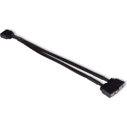 Splitter aRGB 3pin 5V vers 2x 3pin 5V - 15cm Noir - 18704 | Alphacool 