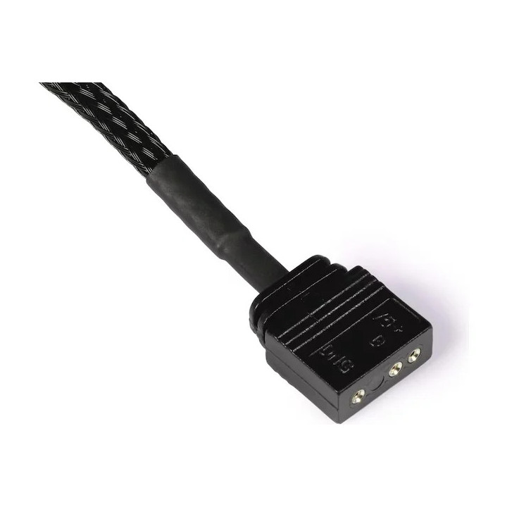 Splitter aRGB 3pin 5V vers 2x 3pin 5V - 15cm Noir - 18704 | Alphacool 