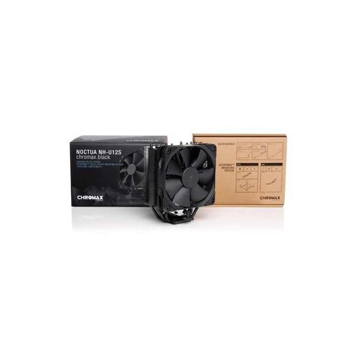 NH-U12S - 120mm - NHU12SCHBK | Noctua 