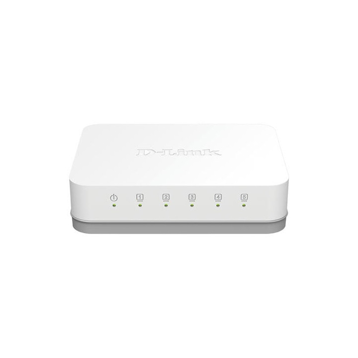 5 Ports 10 - 100 - 1000Mbps Dlinkgo GO-SW-5G - E - GOSW5GE | D-Link 