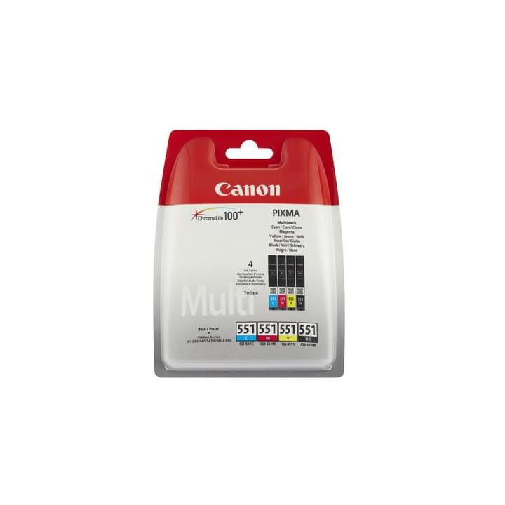 CLI-551 C - M - Y - BK Multipack - 6509B015 | Canon 