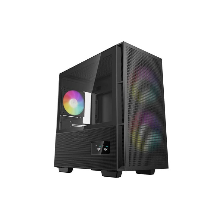 CH360 DIGITAL - FT - Sans Alim - Micro-ATX - RCH360BKAPE3DG1 | Deepcool 