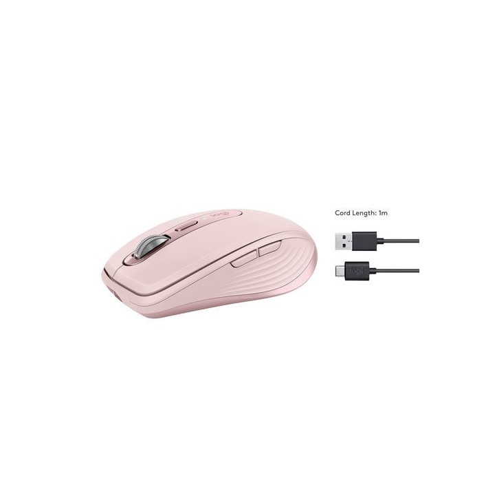 MX ANYWHERE 3S Rose - 910006931 | Logitech 