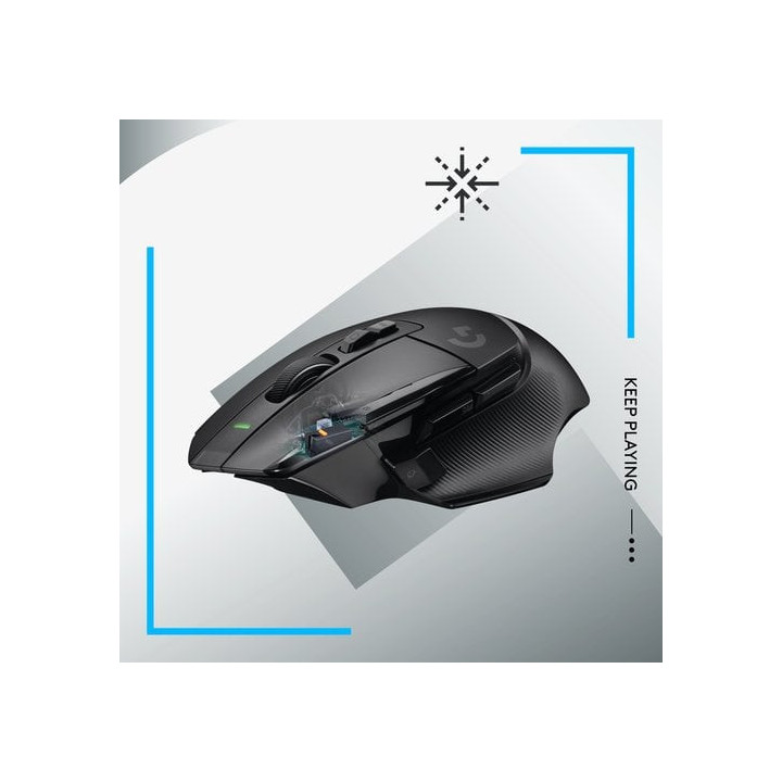 G502 X LIGHTSPEED BLACK - 910006180 | Logitech 