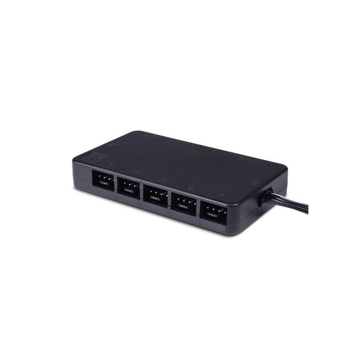 Core 10x 4-Pin PWM splitter with SATA - 25667 | Alphacool 