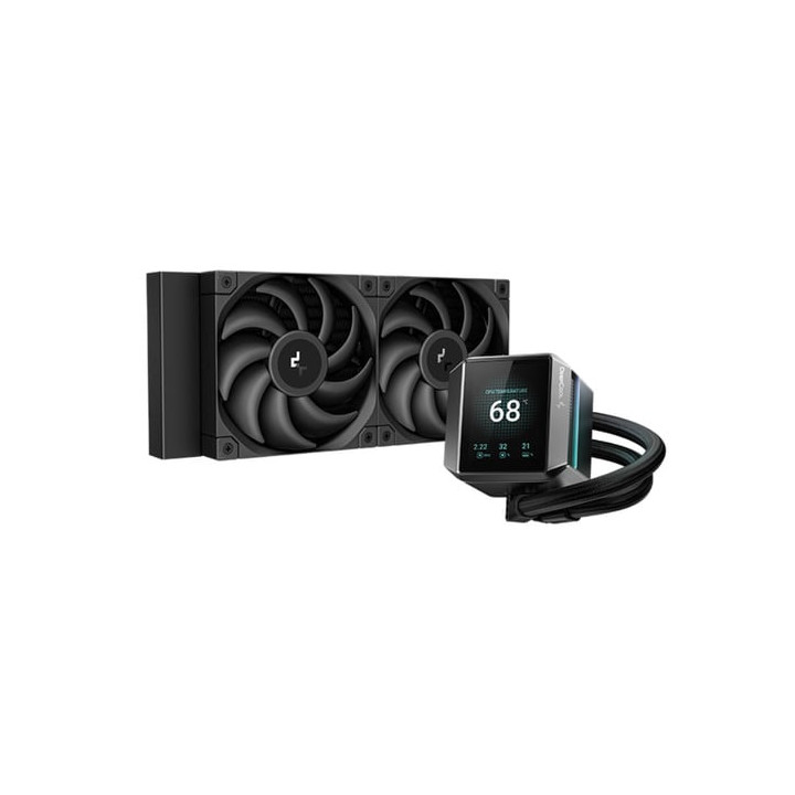 MYSTIQUE 240 LCD 240mm - Noir - RLX550BKDSNCG1 | Deepcool 