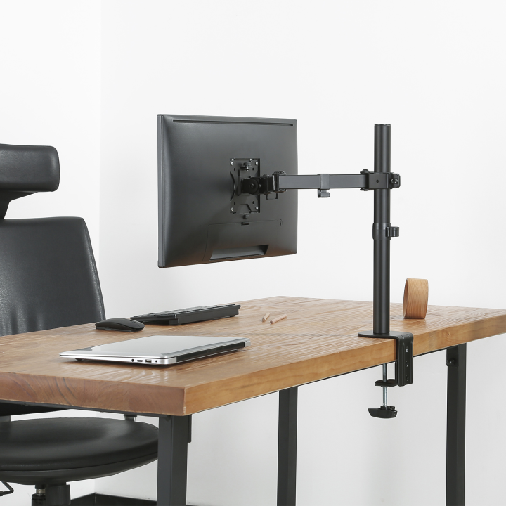 Support bureau 1 écran PC 13"- 32" - 0151621 | Kimex International 