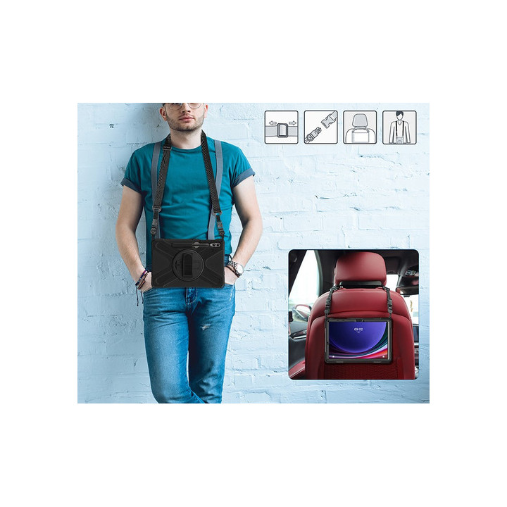 COQUE RENFORCEE pour GALAXY TAB S9+ - DYRC5017 | DLH Energy 