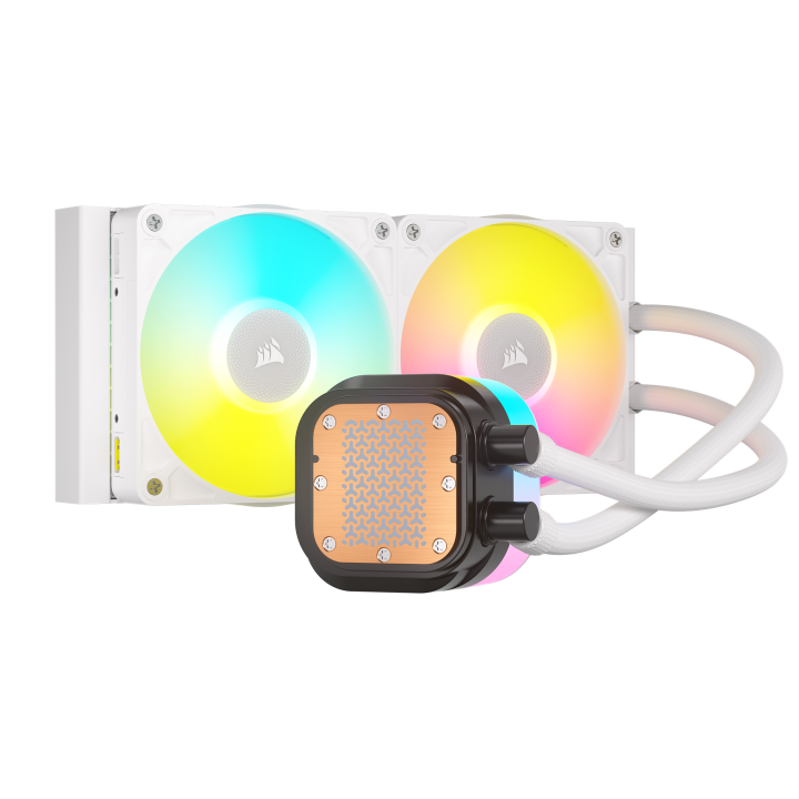 iCUE LINK TITAN - 240 RX LCD AIO - 240mm - Blanc - CW9061025WW | Corsair 
