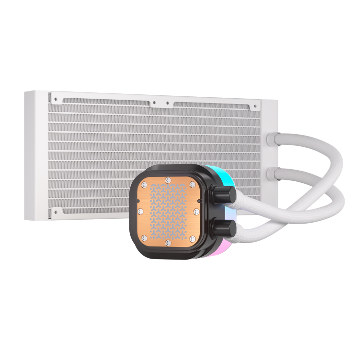 iCUE LINK TITAN - 240 RX LCD AIO - 240mm - Blanc - CW9061025WW | Corsair 