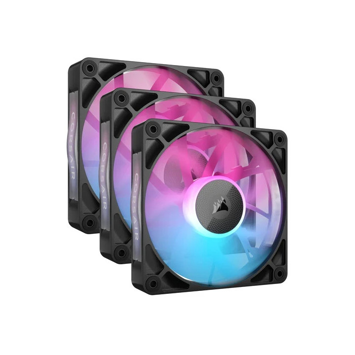 iCUE LINK RX120 RGB Triple kit - Noir - CO9051018WW | Corsair 