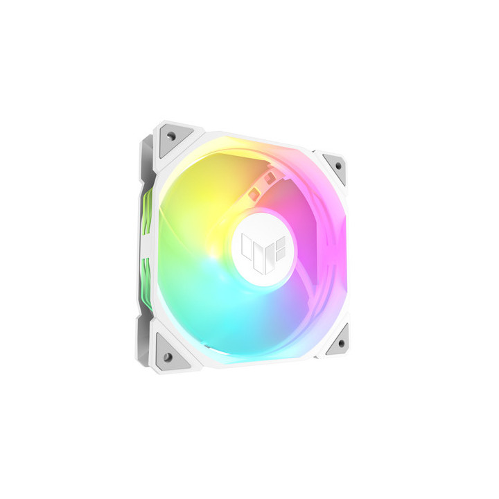 TUF GAMING - TR120 Fan ARGB REVERSE - Blanc - 90DA00D3B09000 | Asus 