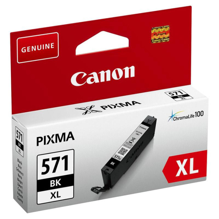 Cartouche haute capacité Noire - CLI-571BK XL | Canon 