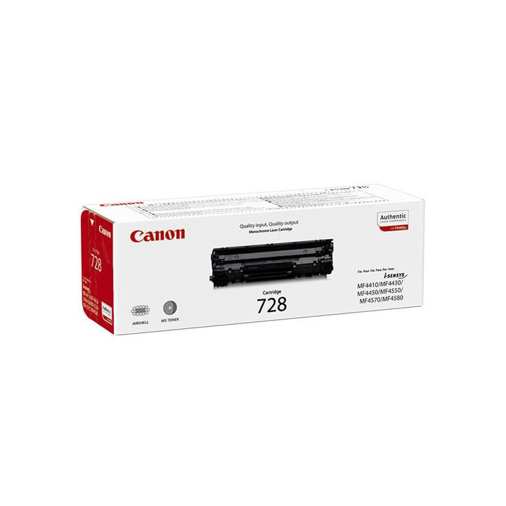 Toner Noir CRG 728  2100p - 3500B002 | Canon 
