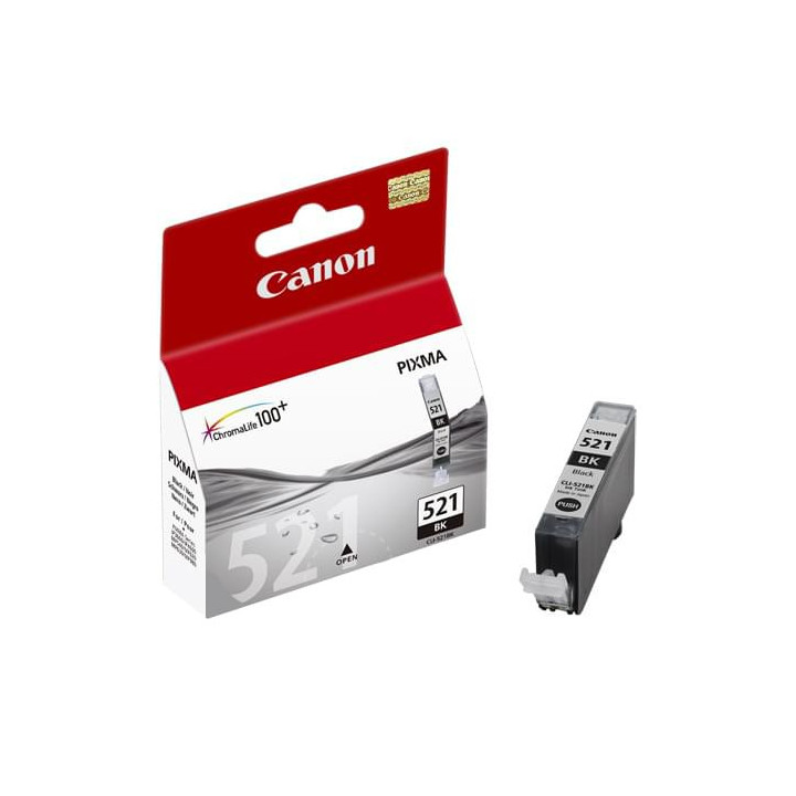 Cartouche CLI-521BK Noir - 2933B001 | Canon 