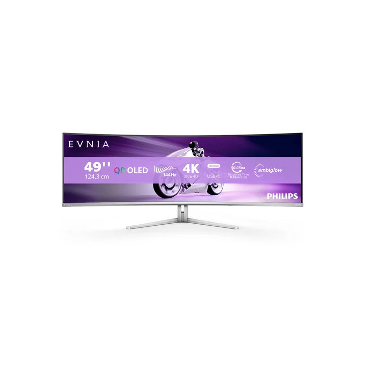 EVNIA 49M2C8900L - 00 48.8" WQHD - 0.3ms - OLED - 144Hz - 49M2C8900L00 | Philips 