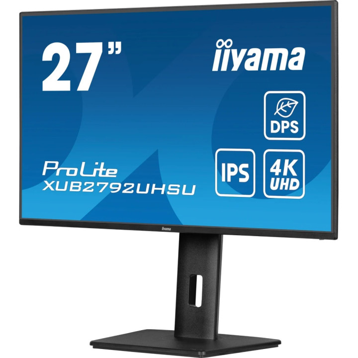 XUB2792UHSU-B6 27" 4K - 60Hz - IPS - Pivot - USB-C - HP - XUB2792UHSUB6 | Iiyama 