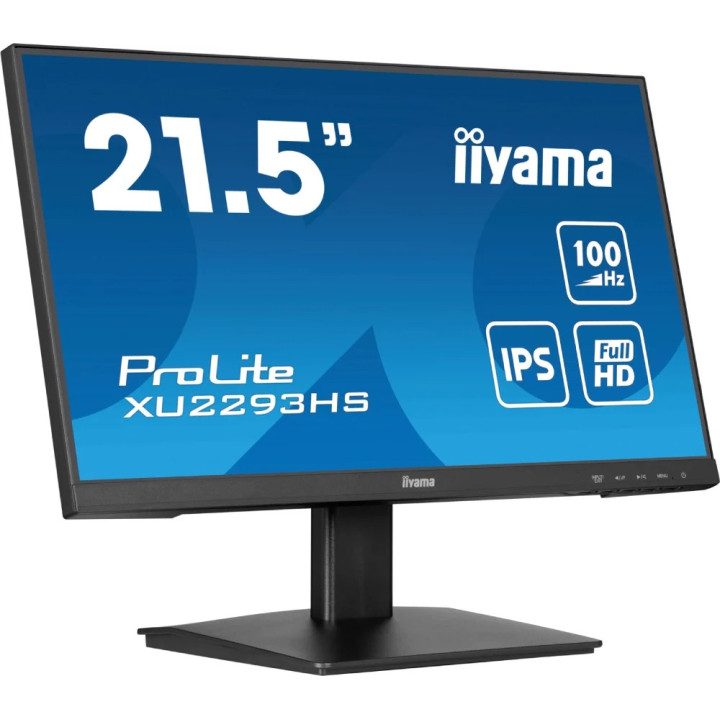 XU2293HS-B6 21.5" FHD 100Hz - IPS - 1ms - HDMI - DP - HP - XU2293HSB6 | Iiyama 