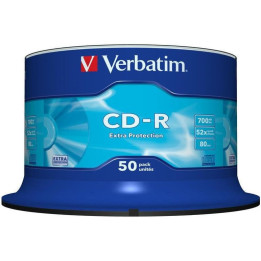 Spindle de 50x CD-R 700Mo (80 Min) - 43351 | Verbatim 