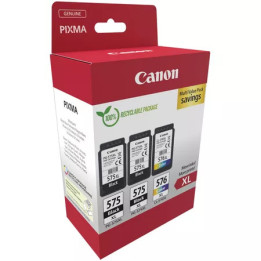 Pack de 3 cartouches - PG-575XLx2 - CL-576XL - 5437C004 | Canon 